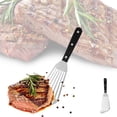 thumbnail image 1 of Spatule Ajourée en Acier Inoxydable de 11 Po / Retourne-Gril Antiadhésif pour Poisson, Burgers et Crêpes / Qualité Commerciale, 1 of 5