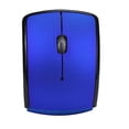 thumbnail image 2 of Baohd Wireless Folding Mouse Replacement Portable Mice External Portable Home Electronic Cordless Laptop Desktop Accessory Blue, 2 of 9