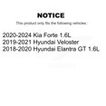 thumbnail image 2 of Kugel Rear Wheel Bearing Hub Assembly 70-KH5003 for Car Kia Forte Hyundai Elantra GT Veloster, 2 of 11