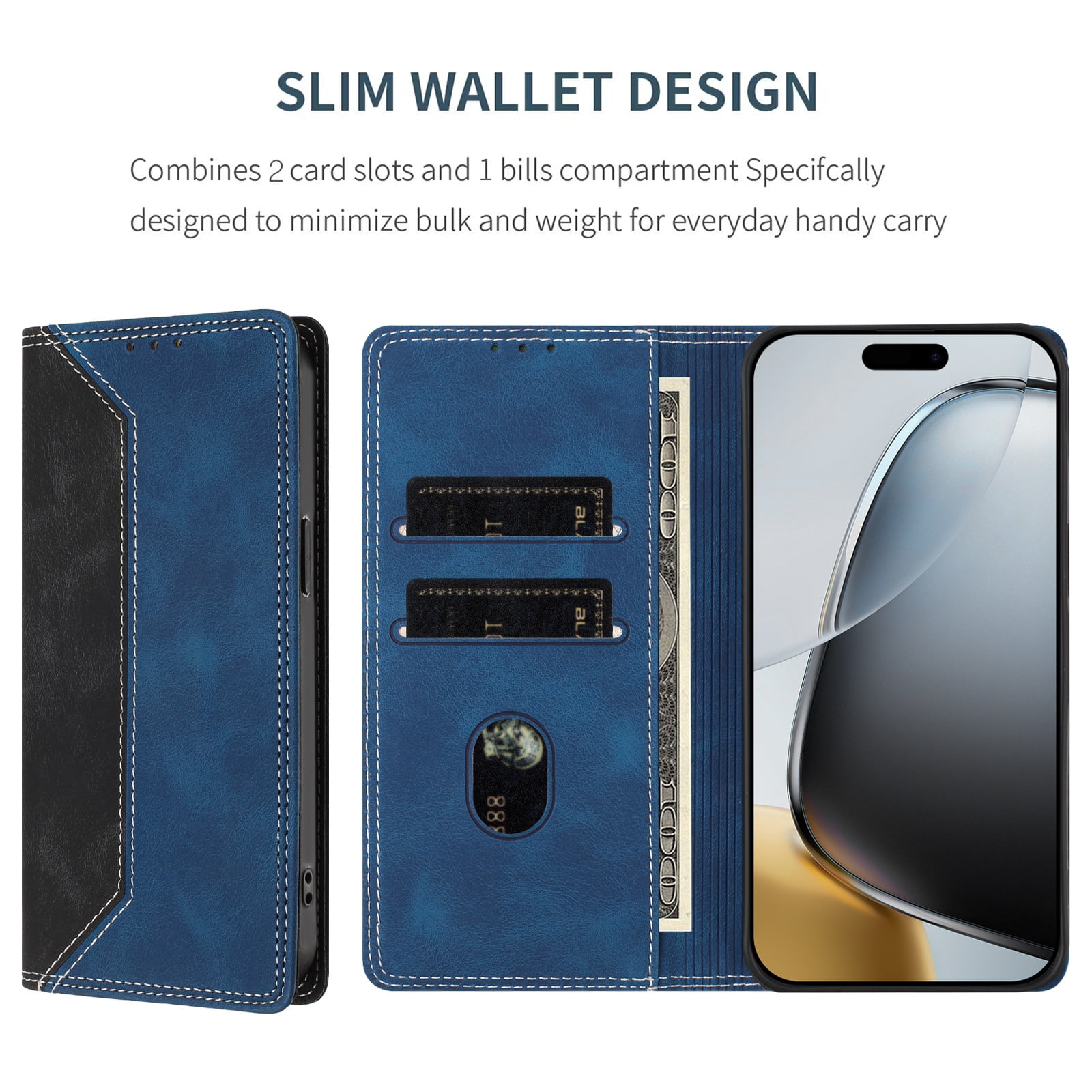 Phone Case for Motorola Moto G15 FOXDOCK Premium Leather,Creative