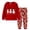 Red, variant on AJIWYH Boys Clothes 5t,Kids Christmas Pajamas Cotton Long Sleeve Matching Holiday Pjs Set Toddler Boys Girls Kids Xmas Jammies Red,3-4 Years