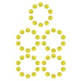thumbnail image 3 of Baohd EVA Foam Golf Swing Exercises Practice Training Balls Golfing Skills Yellow 42mm 5Set, 3 of 6