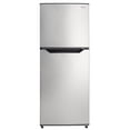 thumbnail image 1 of Danby DFF101B1BSSDB 10.0 cu. ft. Apartment Size Fridge Top Mount in Stainless Steel, 1 of 8