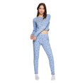 thumbnail image 2 of No Boundaries Women's Pajamas 2-Piece Set, 2 of 6