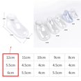 thumbnail image 2 of 10Pcs Transparent Baby Shoe Stretcher Professional for Socks Booties Socks Shoes Store 8cm, 2 of 9