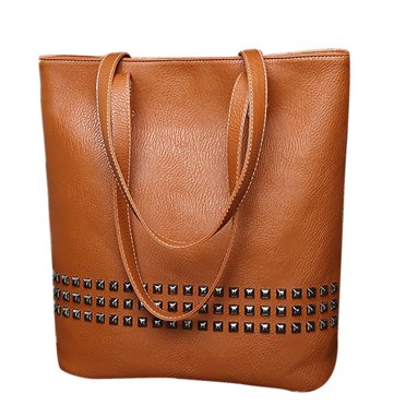 Lady Tote Bag Fashion Creative Rivet All-match Shoulder Handbag Shoulder Tote