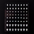 thumbnail image 1 of TFixol Acrylic Crystal Eye Stickers, Glitter Face Gems, MX-30 Rhinestone Decals for Makeup, 95x90mm, 1 of 6