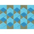 thumbnail image 1 of Ahgly Company Machine Washable Indoor Rectangle Transitional Deep-Sea Green Area Rugs, 7' x 9', 1 of 7
