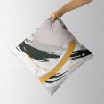 thumbnail image 2 of Black Gold Throw Pillow Covers Set of 2 20x20 Inch Modern Abstract Art Pillowcase Minimalist Ink Line Cushion Covers Decorative Square Pillow Case for Sofa Bed Living Room Sophisticated and Contem, 2 of 6