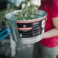 thumbnail image 3 of Behrens 5 Gallon Round Galvanized Weatherproof Steel Tub with Handles, 3 of 10