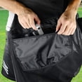 thumbnail image 3 of Thinsony OxfordCloth Football Basketball Volleyball Extra Large Drawstring Storage Bag Tennis Black with pockets, 3 of 6