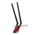thumbnail image 1 of WiFi 6E PCIe Card, Low Latency 4200Mbps PCIe WiFi Adapter  for PC, 1 of 7