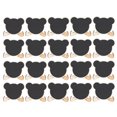 thumbnail image 2 of Noref Wood Mini Chalkboard Signs Place Cards Small Blackboard Weddings Parties Decor, 2 of 8