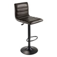 thumbnail image 1 of Tabouret pivotant réglable Winsome Holly, noir et expresso, 1 of 4