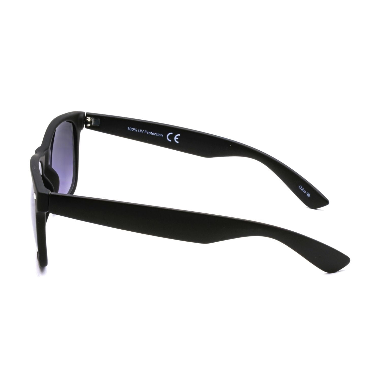 TropicCal Black Square Sunglasses