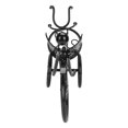 thumbnail image 1 of Wine Rack, Wine Bottle Stand, Tricycle Shape Displays And Stores Bike Shape Art For Bar Counter Home Decor Black, 1 of 8