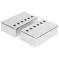 thumbnail image 3 of Electric Guitar Pickup Shell, Metal Pickup Cover, Convenient And Practical Not Easy To Damage Durable Fine Workmanship For Electric Guitars Guitar Lovers Silver,Gold,Black, 3 of 8