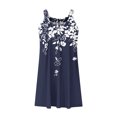 thumbnail image 4 of Ovzne Robes d'Été pour Femmes 2025 Robe Femme Mode Robe Décontractée Imprimée Sans Manches Grande Taille Robe Maxi Imprimée Liquidation, 4 of 5
