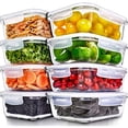 thumbnail image 1 of Prep Naturals Glass Meal Prep Containers - Food Prep Containers with Lids Meal Prep - Food Storage Containers Airtight - Lunch Containers Portion Cont, 1 of 2