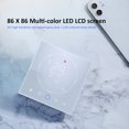 thumbnail image 4 of Intelligent Thermostat, Smart Tuya Thermostat Voice Control 3A Digital Programmable LED Display Underfloor Heating Temperature Controller 5+1+1 Programming Function, 4 of 7