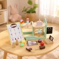 thumbnail image 3 of EQWLJWE Pretend Play Toys,Wooden Girl Children's House Toy Mini Kitchen Set, 3 of 7