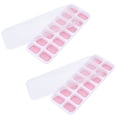 thumbnail image 1 of Agiferg le Moule de Plateau à Glaçons avec Couvercle avec 14 Glaçons Peut Être Empilé de Façon Flexible, 1 of 1