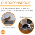 thumbnail image 4 of K&H Lit chauffant extérieur pour chien Lectro-Soft, grand, gris, 4 of 8