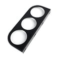 thumbnail image 3 of vortess Gauge Mounting Panel Vehicles Dashboard Car Accessories Mounting Bracket Pod 3 Hole, 3 of 9