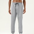 thumbnail image 2 of LYMAYTER Men's Quick-Dry Gym Pants Breathable Workout Training Lightweight Moisture-Wicking Activewear, 2 of 10