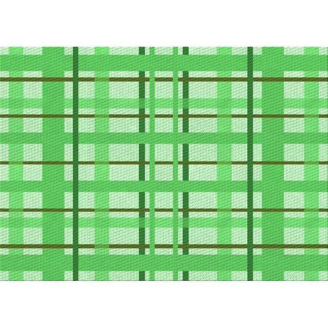 Ahgly Company Tapis Rectangulaire Lavable en Machine Vert Transitionnel, 7 Pieds x 10 Pieds