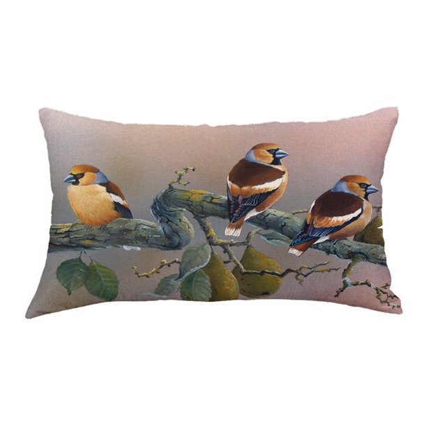 Jusqu'à 65 % de Rabais SMihono Housse de Coussin en Lin à Motif Géométrique pour Canapé Décoration Maison