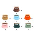 thumbnail image 3 of relayinert 2pcs Practical Wooden Grain Pot Lid Top Bead Internally Cast Screw Core Handle Pink, 3 of 6