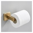 thumbnail image 3 of Bathroom Hardware Set Brushed Gold Robe Hook Towel Rail Bar Shelf Tissue Paper Holder Wall Mounted ,Easy to Install, 3 of 10
