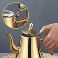 thumbnail image 2 of Théière de Cuisine en Acier Inoxydable Infuseur Cafetière Cuisinière à Induction, 2 of 9