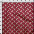 thumbnail image 3 of oneOone Georgette Viscose Tissu Rayure & Check Kasuri Impression Tissu à Coudre BTY 42 Pouces de Large, 3 of 4