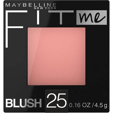 Maybelline New York Fit Me Blush, Lightweight, Blendable, Creamy and Natural, Long-lasting All-Day Face Smoothing Makeup Colour,, pink ,4.5 g