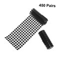 thumbnail image 4 of SHOWERORO 900 Pcs Tampons Adhésifs pour Montage Autocollants Ronds en Nylon Noir pour Usage Extérieur, 4 of 6