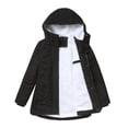 thumbnail image 2 of BESTSPR Veste d'Hiver à Capuche en Laine d'Agneau pour Femmes Veste en Coton pour Femmes, 2 of 7