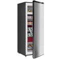thumbnail image 1 of HOMCOM 7.0 Cu.Ft Upright Freezer, Compact Stand Up Freezer for Home, Silver, 1 of 10