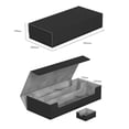 thumbnail image 3 of 550 CARD CASE + Divider-Trading Card Deck Box 405x200x90mm Black, 3 of 9