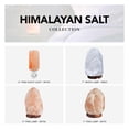 thumbnail image 3 of Himalayan Salt Cylinder Night Light, Manual On/Off Switch, 7W Incandescent Bulb Included, 3 of 9