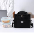 thumbnail image 2 of Rbaofujie Desk Storage Large Capacity Handheld Insulation Bag Portable Household Lunch Bag Thickened Waterproofing Large Capacity Lunch Boxs Bag Outdoor Picnic Bag Kitchen Storage Rack, 2 of 6