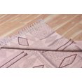 thumbnail image 4 of Casavani Flat Weave Geometric Dining Room Rug,Brown 3x10 Ft, 4 of 6