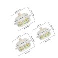 thumbnail image 2 of FUTUREORYY 3pcs Enamel Cooking Pots Set Multi Color for Kitchen Use Instant Noodles Pot, 2 of 6