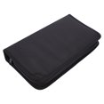 thumbnail image 1 of KAKOWELY Oxford Cloth CD Storage Case DVD Holder CD Storage Container (80 Capacity),11.3"X6.1"X1.85", 1 of 5