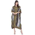 thumbnail image 1 of Caftans Longs pour Femmes, Robe Caftan Grande Taille, Robe de Soirée, Fête, Été, Plage, Robe d'Été, Manches Kimono, Robes Décontractées, 1 of 6