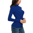 thumbnail image 4 of Chemise pour Femmes à Manches Courtes Décontractée Haut Stylé Chemise de Compression pour Femmes Chemises Chemise pour Femmes Superposition T-Shirts pour Femmes à Manches Longues T-Shirts de Compression pour Femmes à Manches Longues, 4 of 7