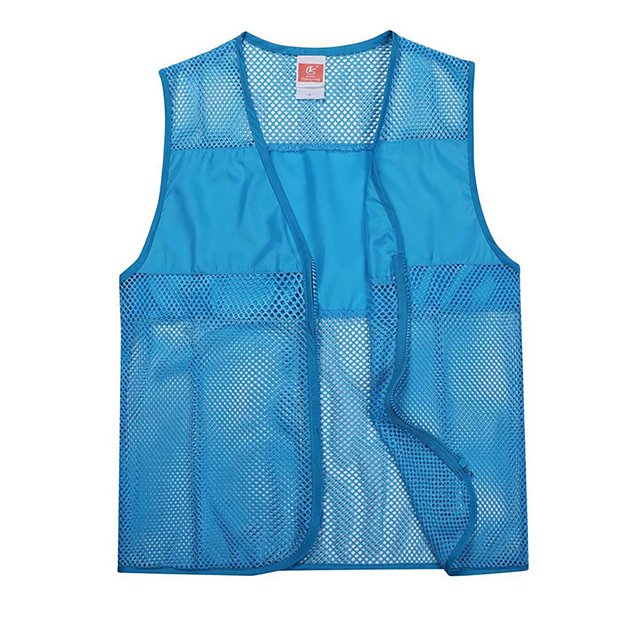 Gilet en Maille Réfléchissante Couleur Unie pour Hommes