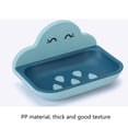 thumbnail image 4 of CEHVOM Soap Dish Punch-Free Wall-Mounted Creative Soap Dish Rack Home Box Clearance, 4 of 4