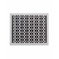 thumbnail image 1 of Cast Iron Floor Vent Register 12″ x 16″ – Heavy-Duty Tudor Mushroom Design, Handcrafted Rust-Free Air Vent Cover with Adjustable Damper – Powder Coated Repaintable for Floors & Walls, 1 of 8